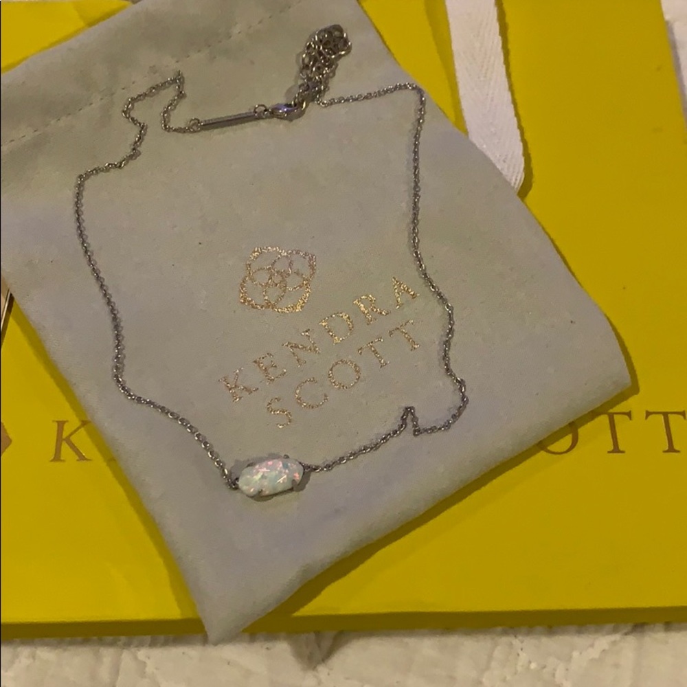 Kendra Scott opal necklace